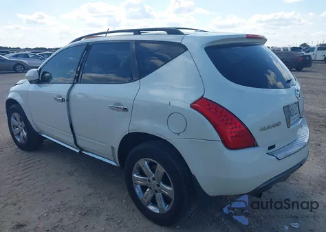 2007 Nissan Murano Sl z USA, uszkodzony, nr VIN JN8AZ08T27W510631